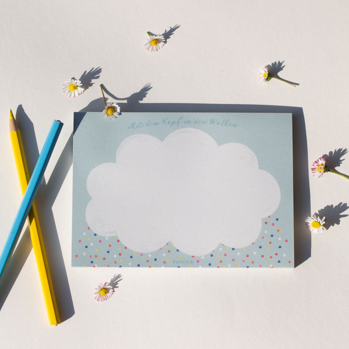 Notizblock "Wolken"