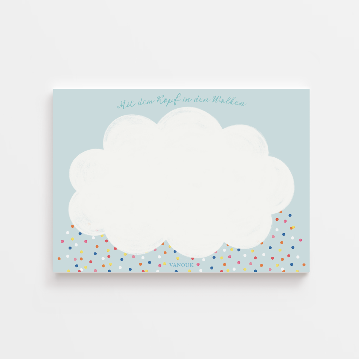 Notizblock "Wolken"