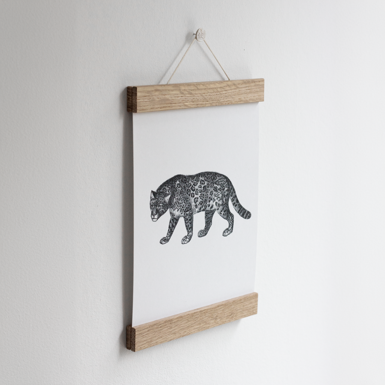 Poster strip oak, 15cm