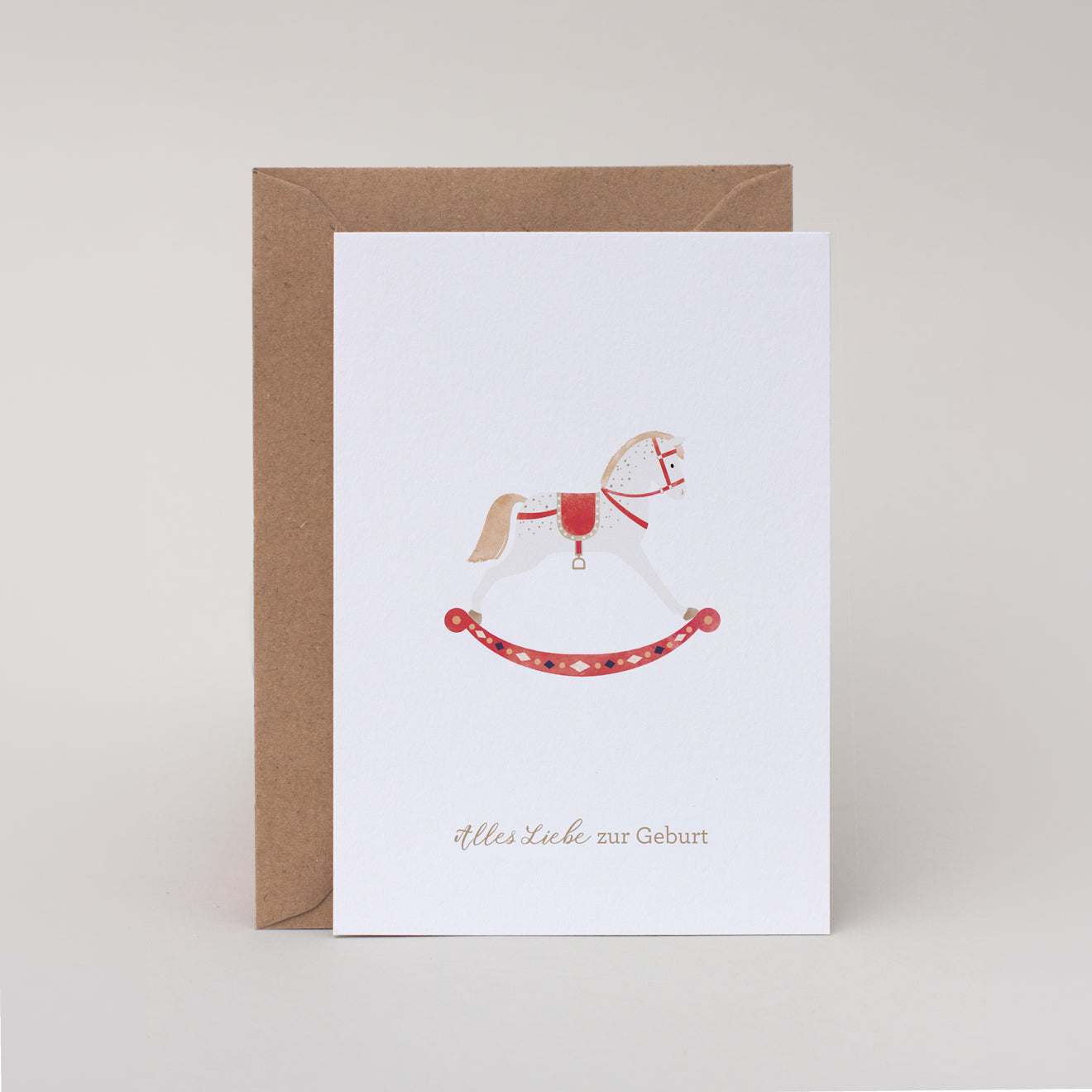 Postkarte "Alles Liebe zur Geburt"
