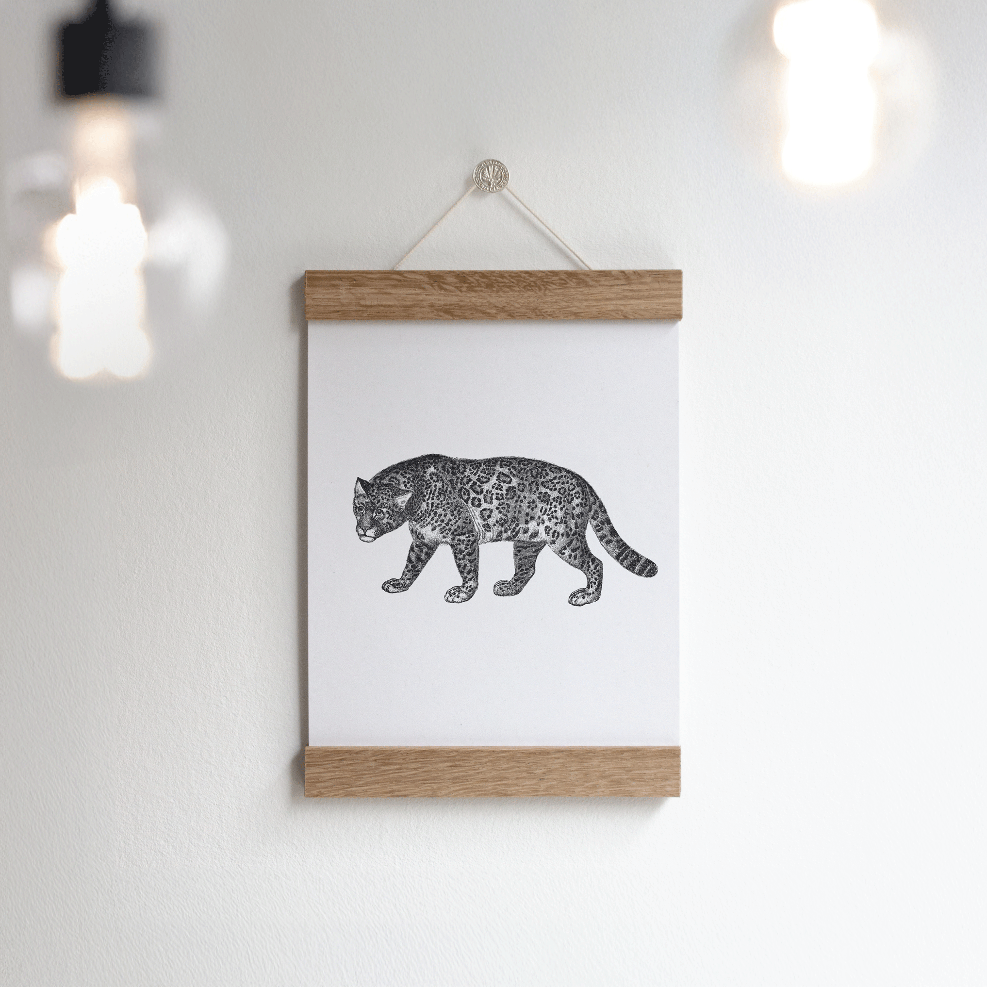 Vintage Print "Jaguar"