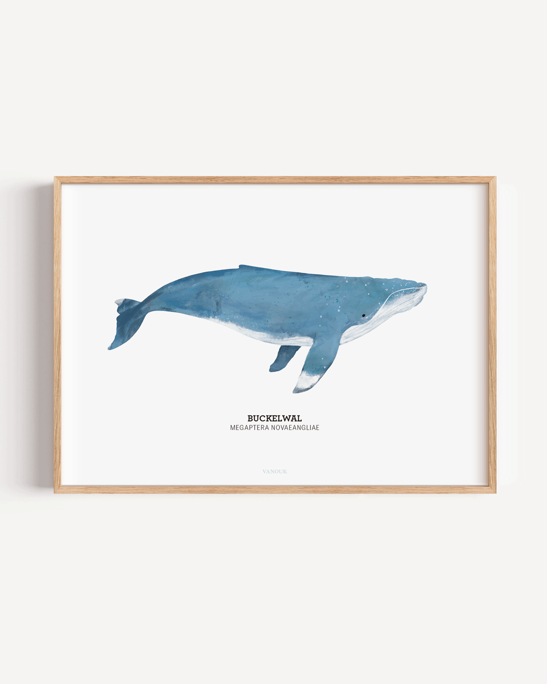 Kunstdruck "Buckelwal"