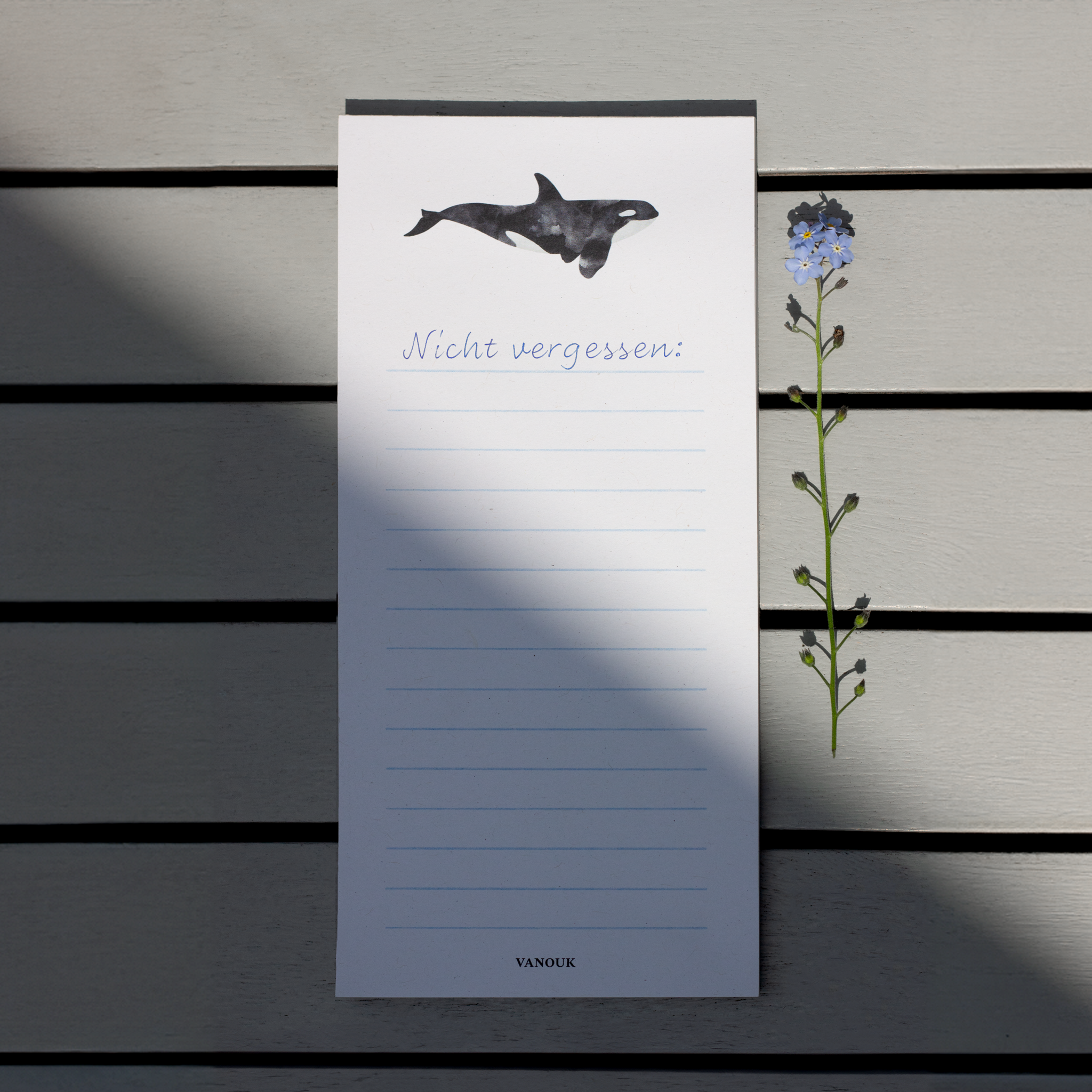 Notizblock "Orca"