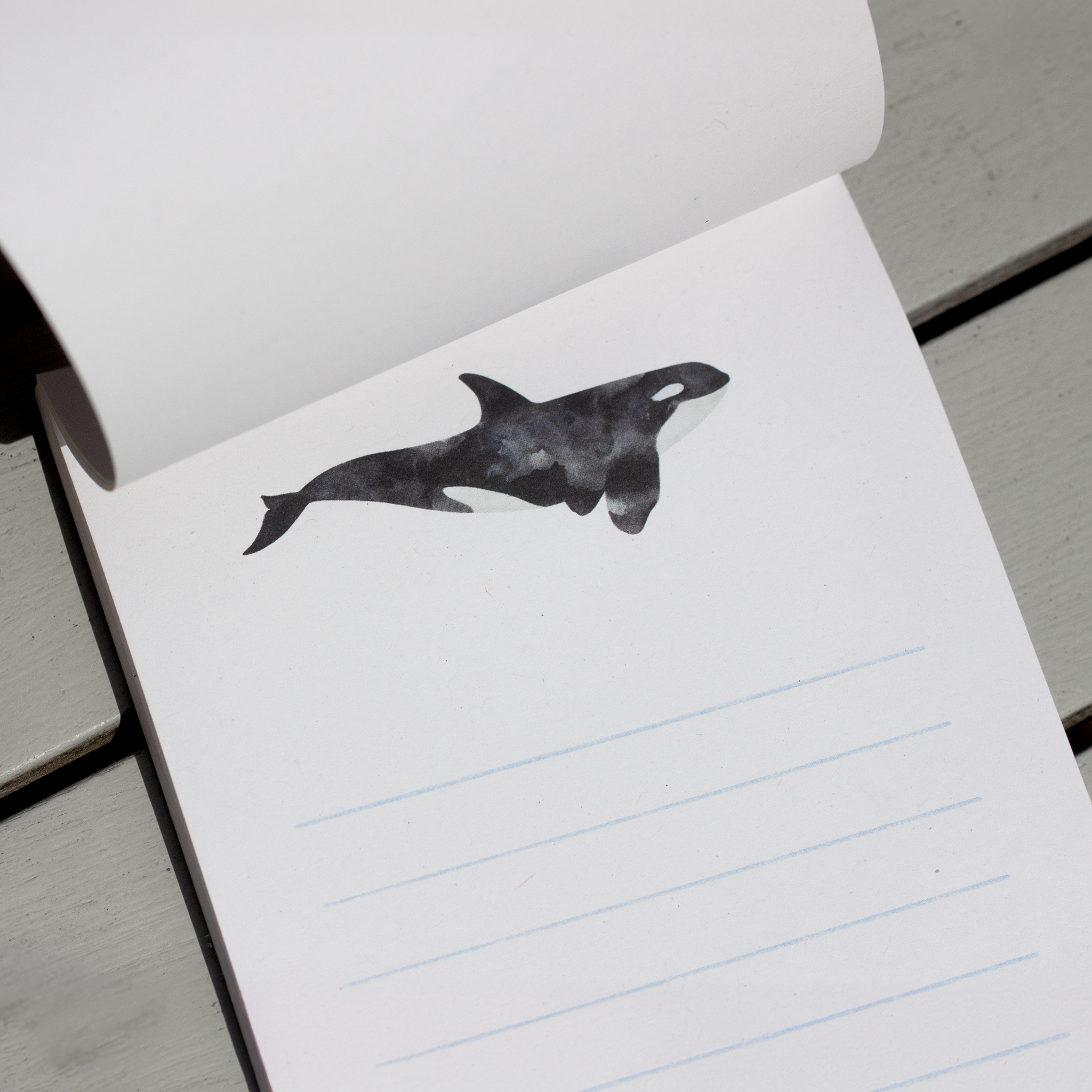 Notizblock "Orca"