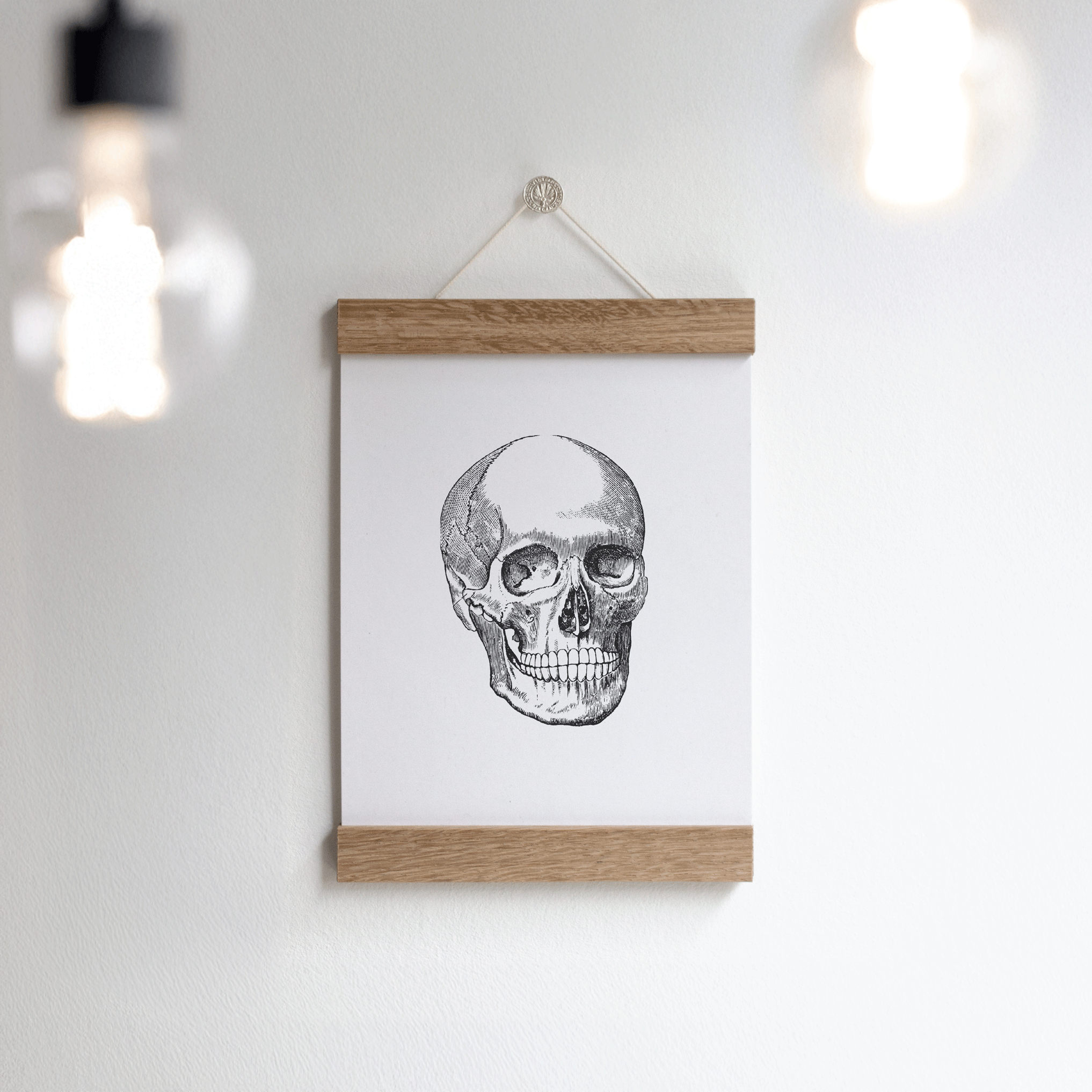 Vintage Print A5 "Skull"