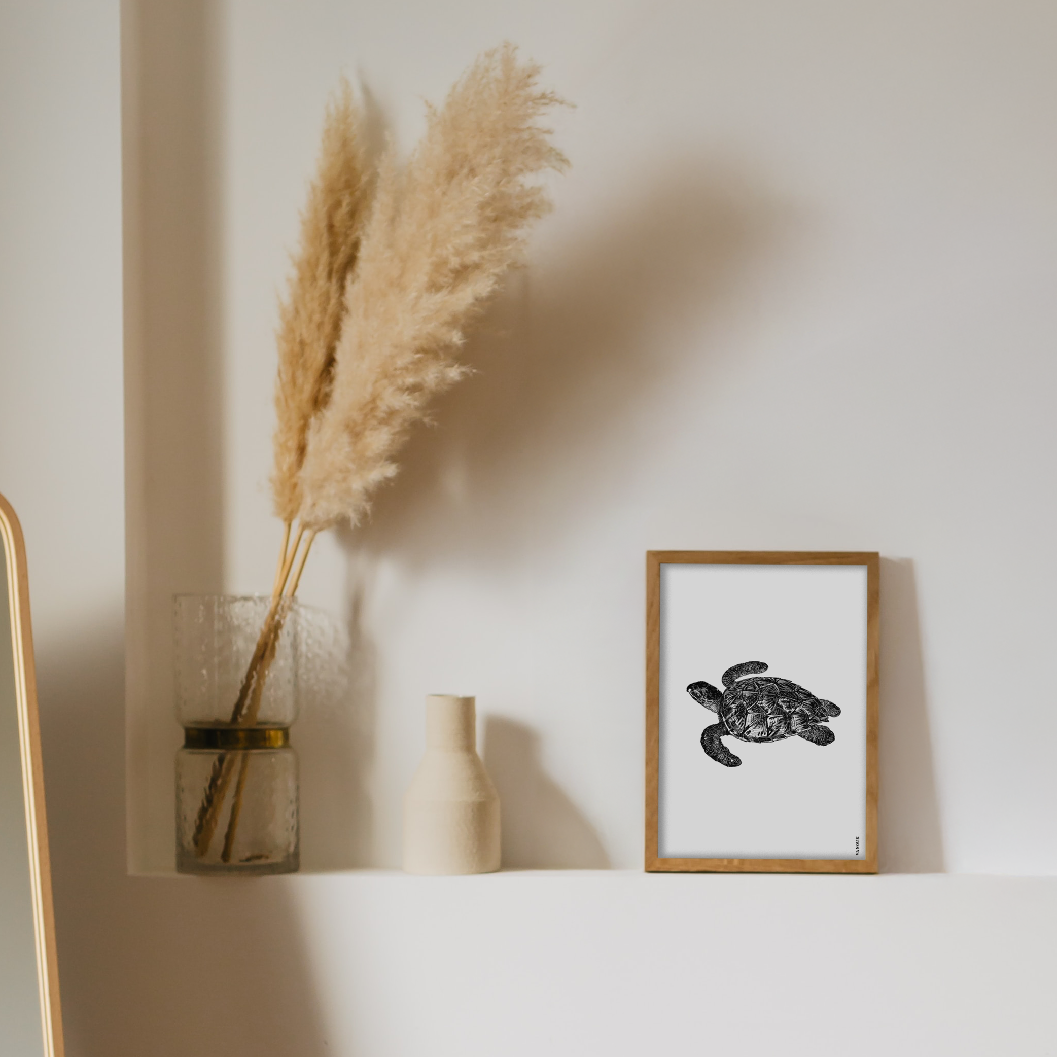Vintage Print A5 "Turtle"