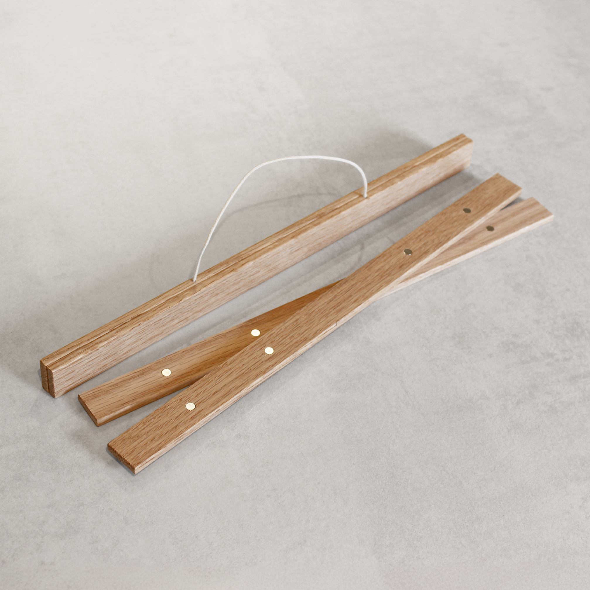 Poster rail oak, 30cm