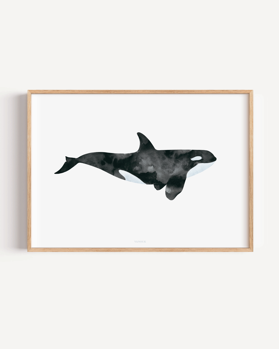 Kunstdruck "Orca"